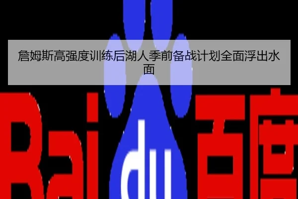 詹姆斯高强度训练后湖人季前备战计划全面浮出水面